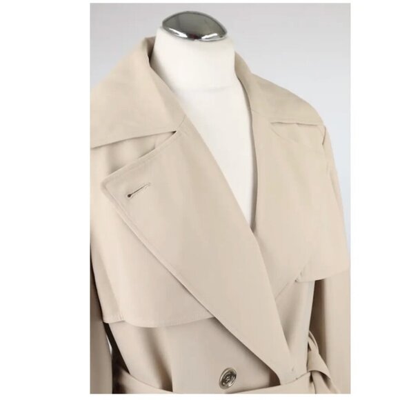 Michael Kors trench coat BEGIE Size M NEW WITH TAG! - Picture 4 of 5